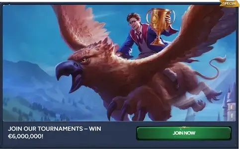 Csatlakozz a Tornáinkhoz – Nyerj akár 6 000 000 €-t